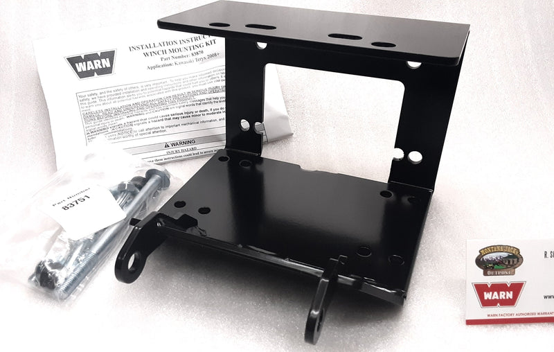 Warn 83870 UTV Winch Mount for 08-13 Kawasaki Teryx 750