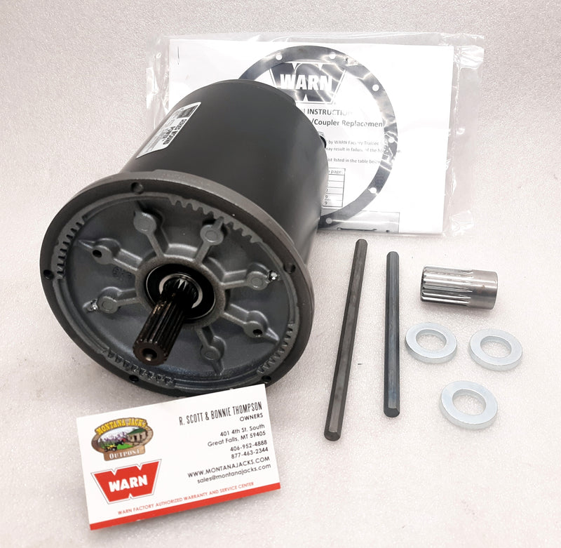 WARN 84211 Industrial Hoist Motor Kit, 12 volt, for DC1600, DC2000 MF, DC2000LF