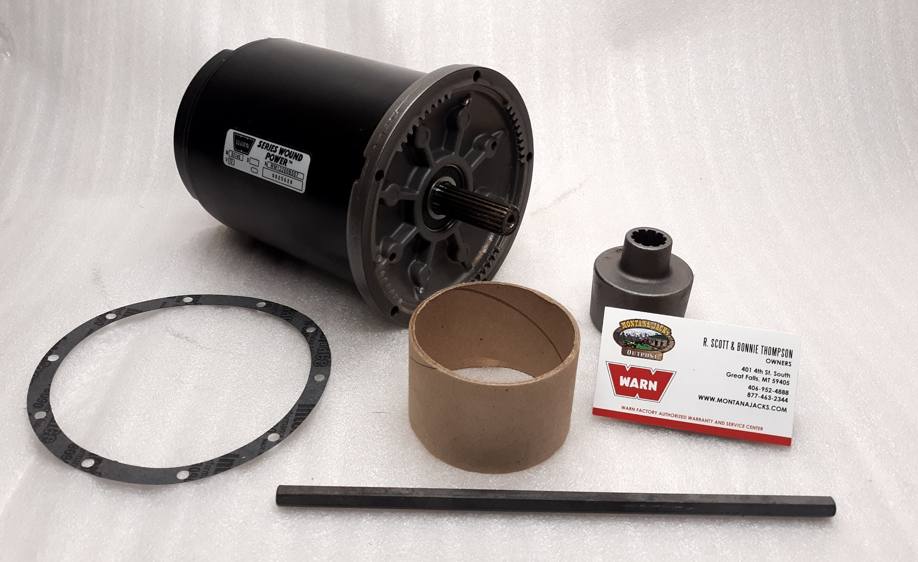 WARN 84910 Industrial Hoist Motor for DC2500, FREE SHIPPING