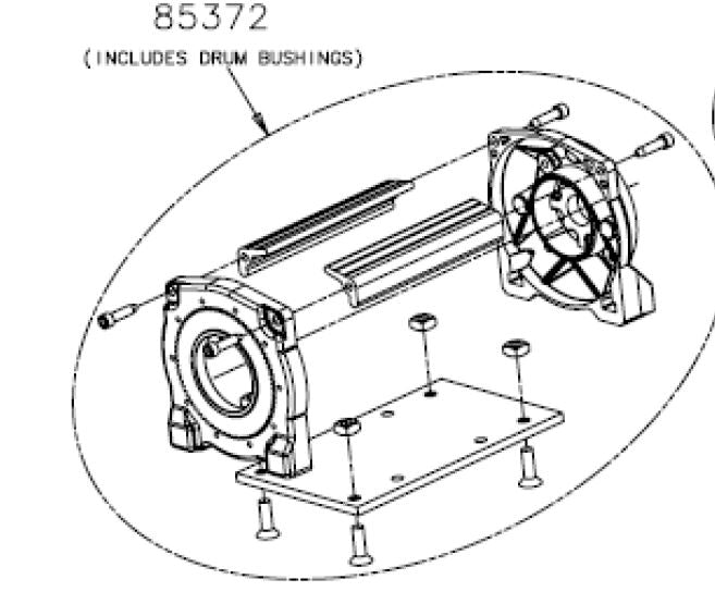 WARN 85372 Frame Kit for 3000ACI Winch