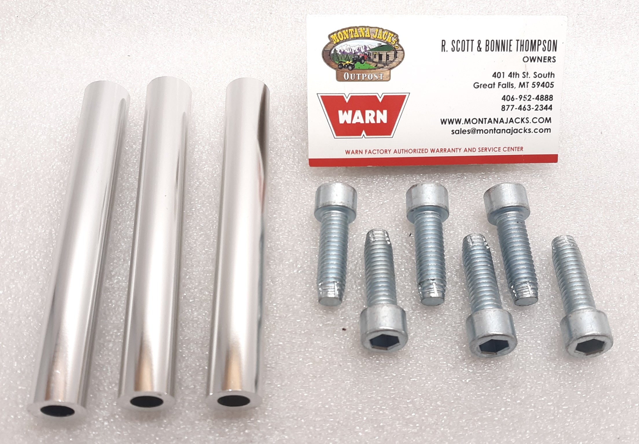 WARN 85578 Hoist Tie Rod Kit, 4.58