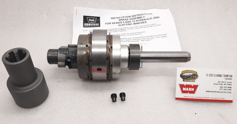 WARN 87860 Disc Brake Assy. for Series 9 Industrial