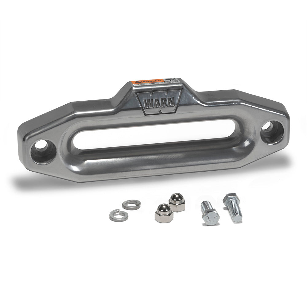 WARN 87914 Hawse Fairlead, Polished Aluminum, FREE SHIPPING