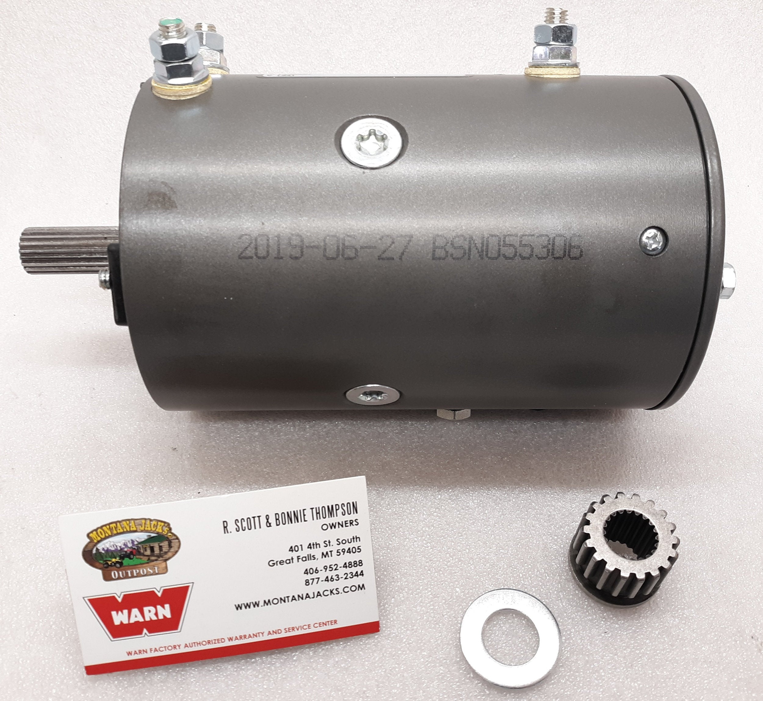 WARN 8803 Winch Motor, 24v for Model 8274 Winch, FREE SHIPPING