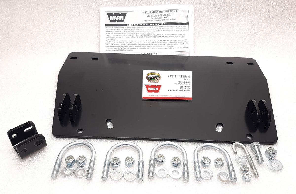 Snow Plow Stand And Pin Replacement For Western Ultra Mount - Fits Models 67847 & 67635 - Mushroom Style