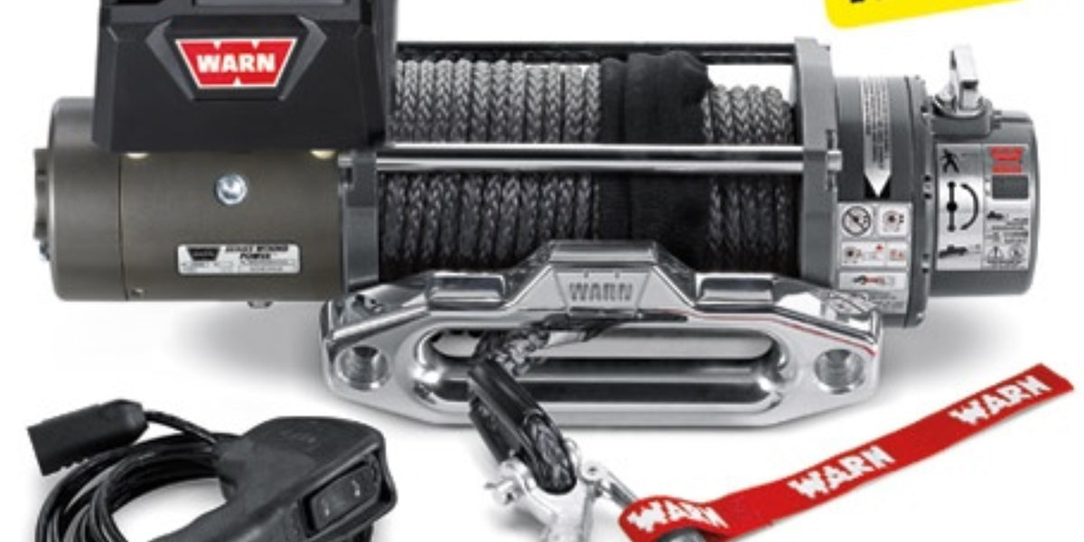 WARN 88550 XD9000-S Winch, 12v, Synthetic Rope, FREE SHIPPING