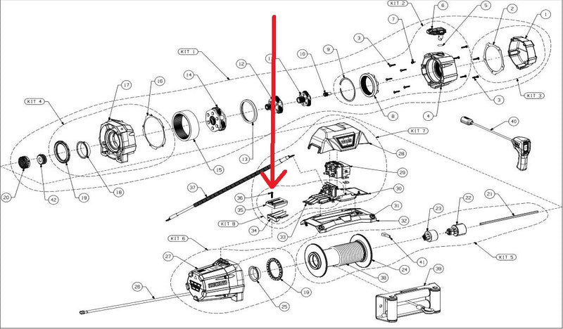 WARN 88682 Pan Head Torx Screw for ZEON 8, 10 and 12 Truck Winch