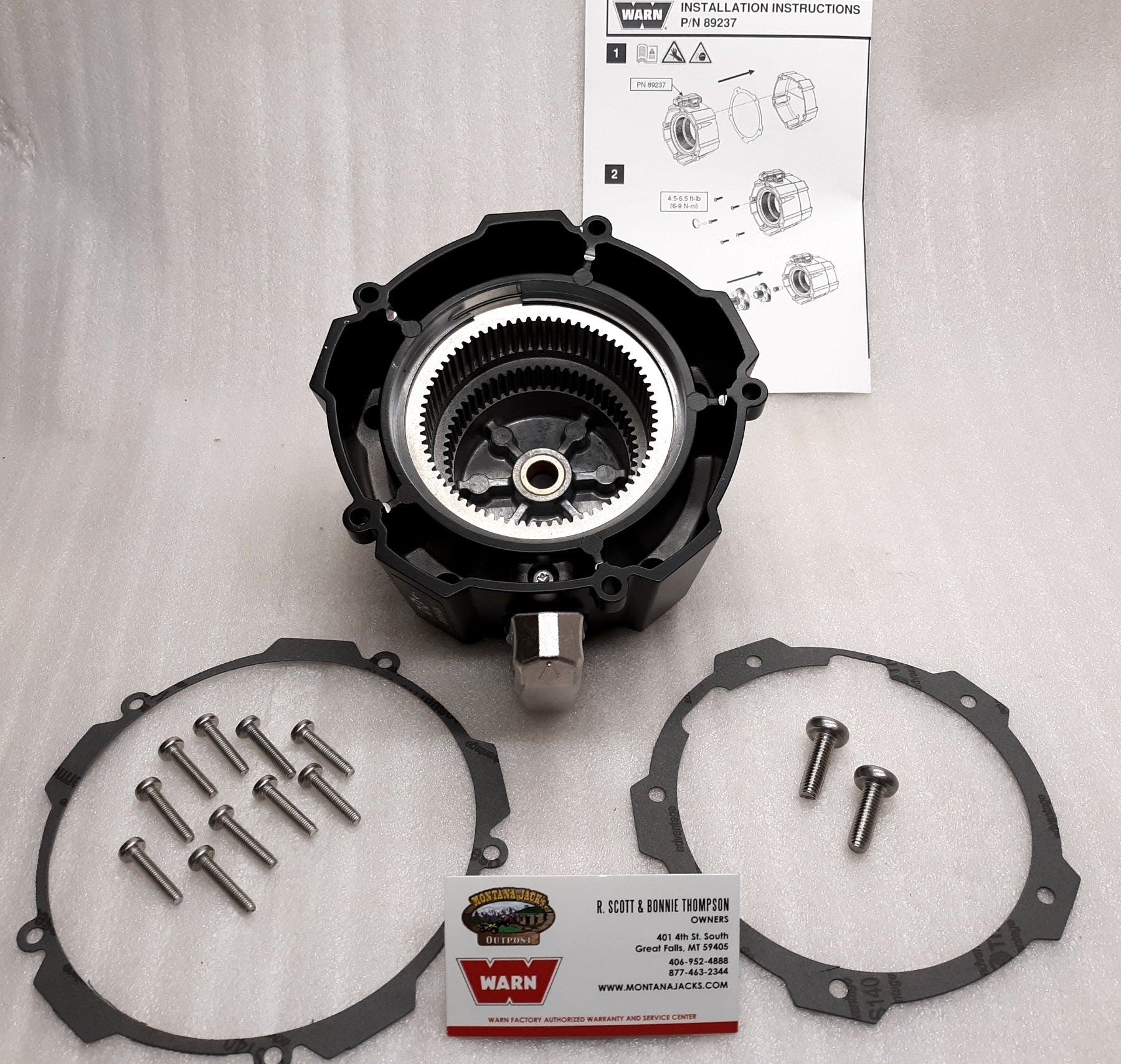 WARN 89237 Gear End Housing for ZEON Winches, FREE SHIPPING