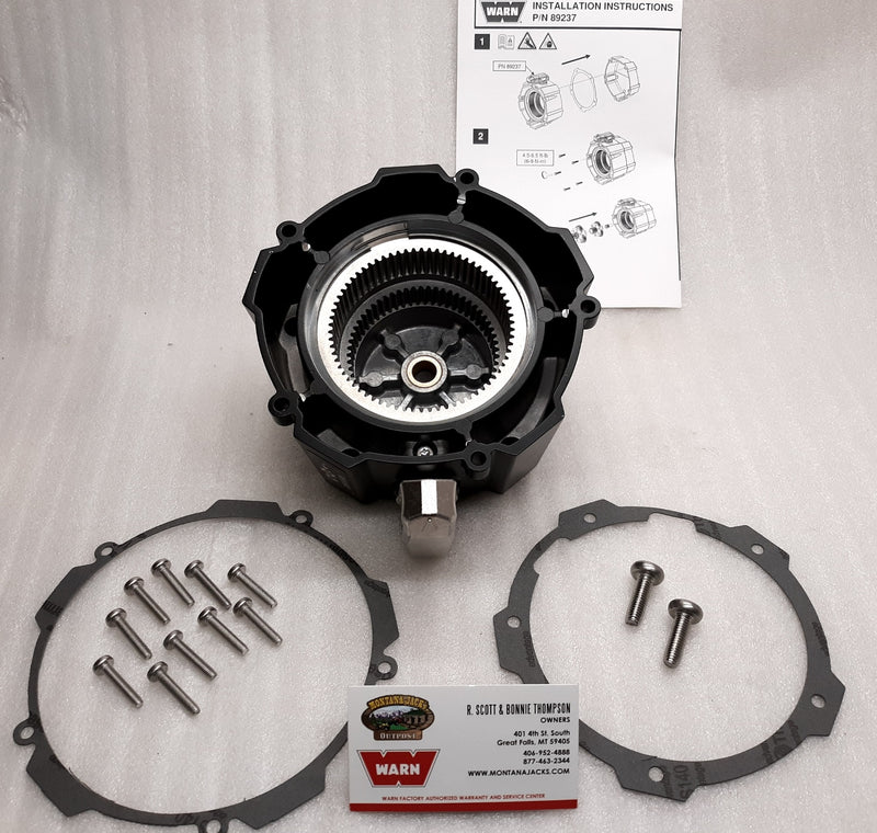 WARN 89237 Gear End Housing for ZEON 8, 10 & 12 Truck/SUV Winches