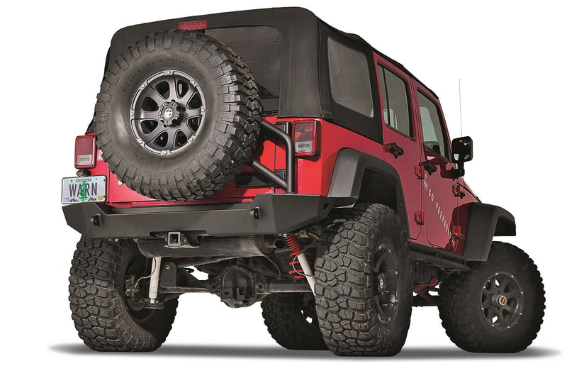 WARN 89525 Elite Series Rear Bumper for Jeep JK