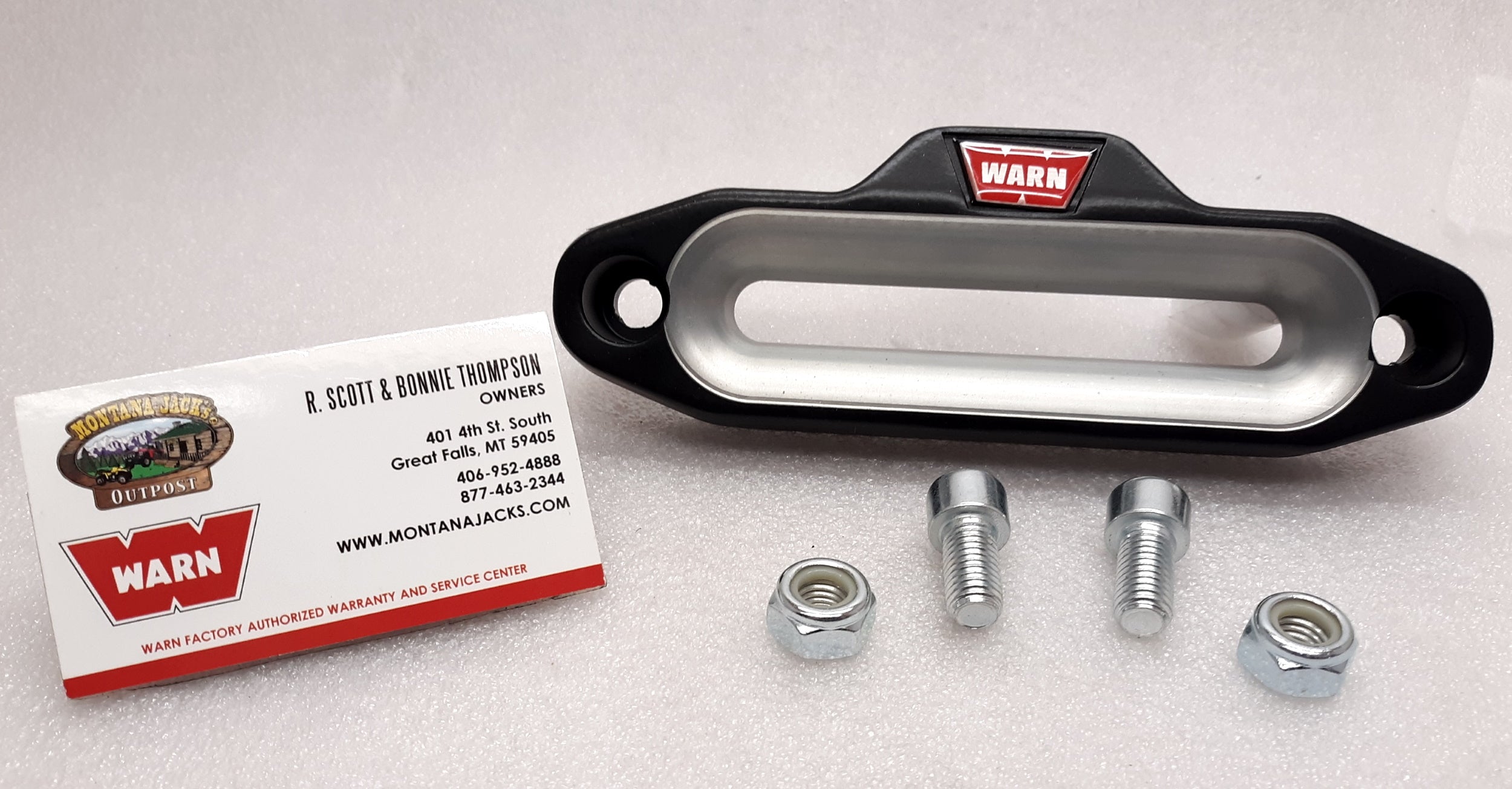 WARN 89539 Hawse Fairlead for 4000 & 4500 LB. winches, FREE