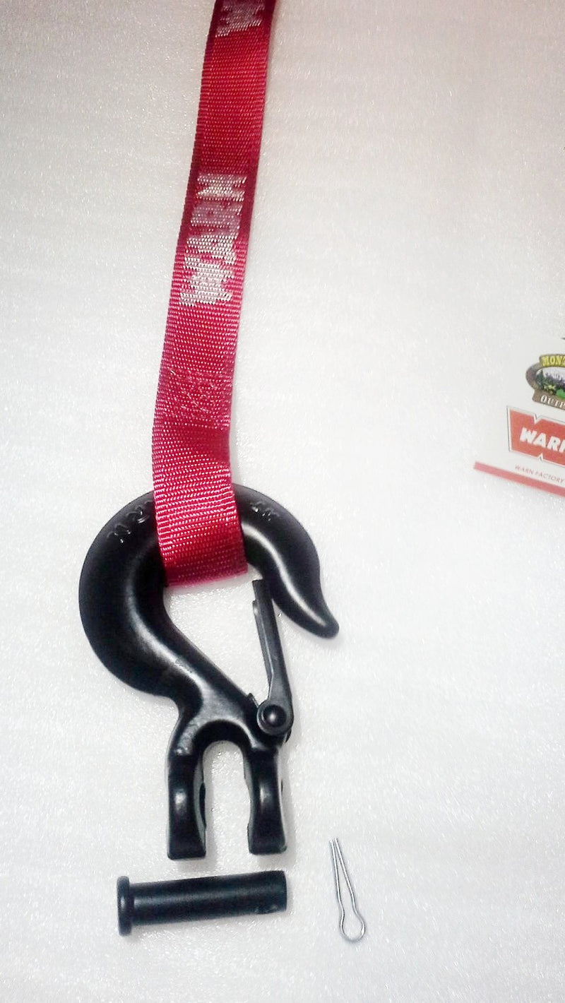 WARN 89541 Black Winch Hook, 5/16" for ProVantage and Vantage ATV Winches