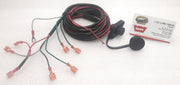 WARN 89542 Winch Remote Control Socket & Wire Harness for UTV w/lighted dash switch