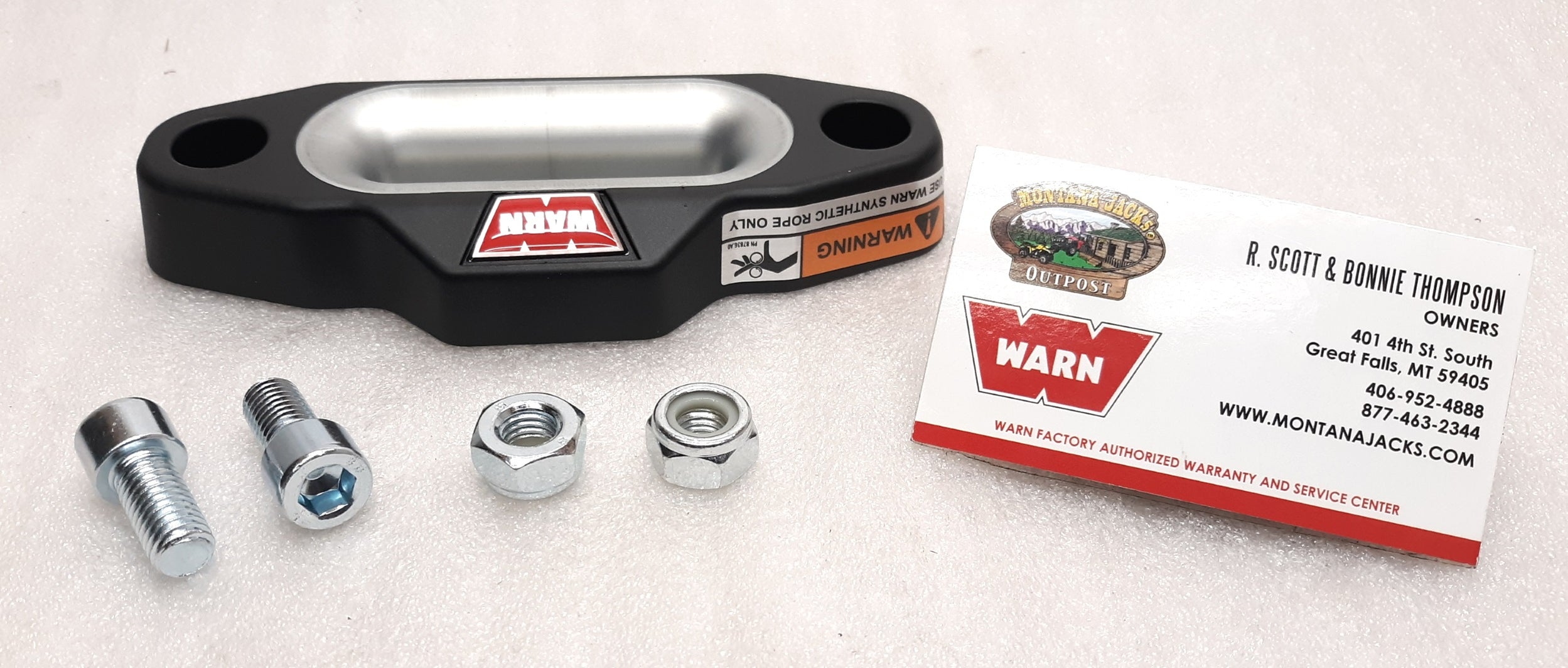 WARN 89568 ATV Hawse Fairlead for ProVantage 2500/3500, Vantage 2000/3 — Montana Jacks Outpost