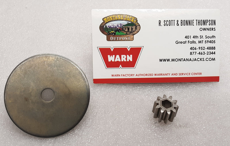 WARN 89576 Sun Gear Thrust Plate Kit for Vantage 3000 & 4000 ATV/UTV Winch