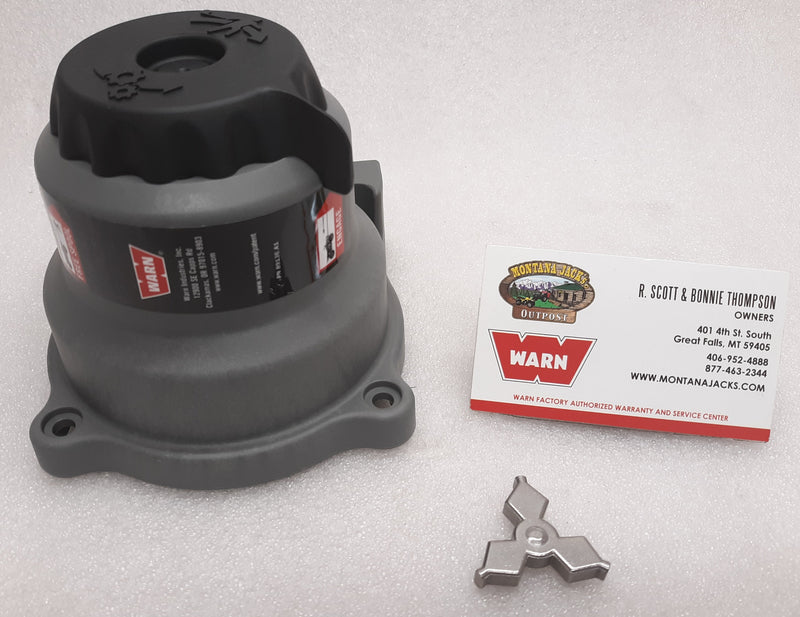 WARN 89577 Gear End Housing Assembly for Vantage 3000 & 4000 ATV/UTV Winch