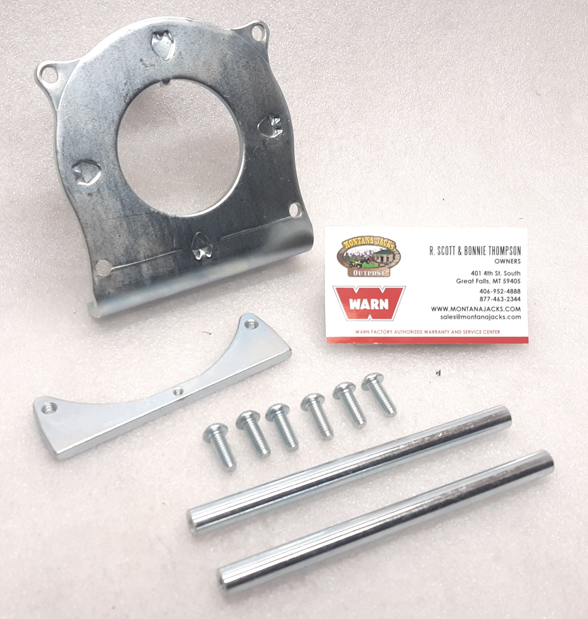 WARN 89581 Tie Rod Kit - Vantage 4000& 4000S, RT/XT 40 — Montana