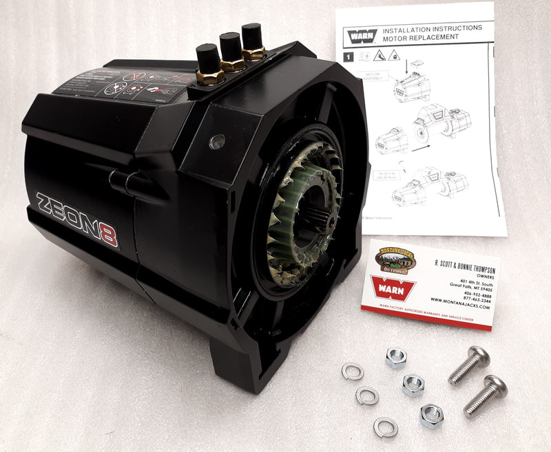 WARN 89931 Winch Motor for ZEON 8 &amp; ZEON 8 Multimount