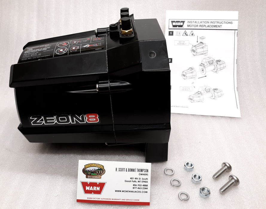 WARN 89931 Winch Motor for ZEON 8 & ZEON 8 Multimount
