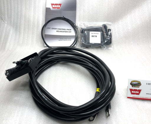 WARN 89960 Zeon Winch Control Pack Relocation Kit - 78" (long kit)
