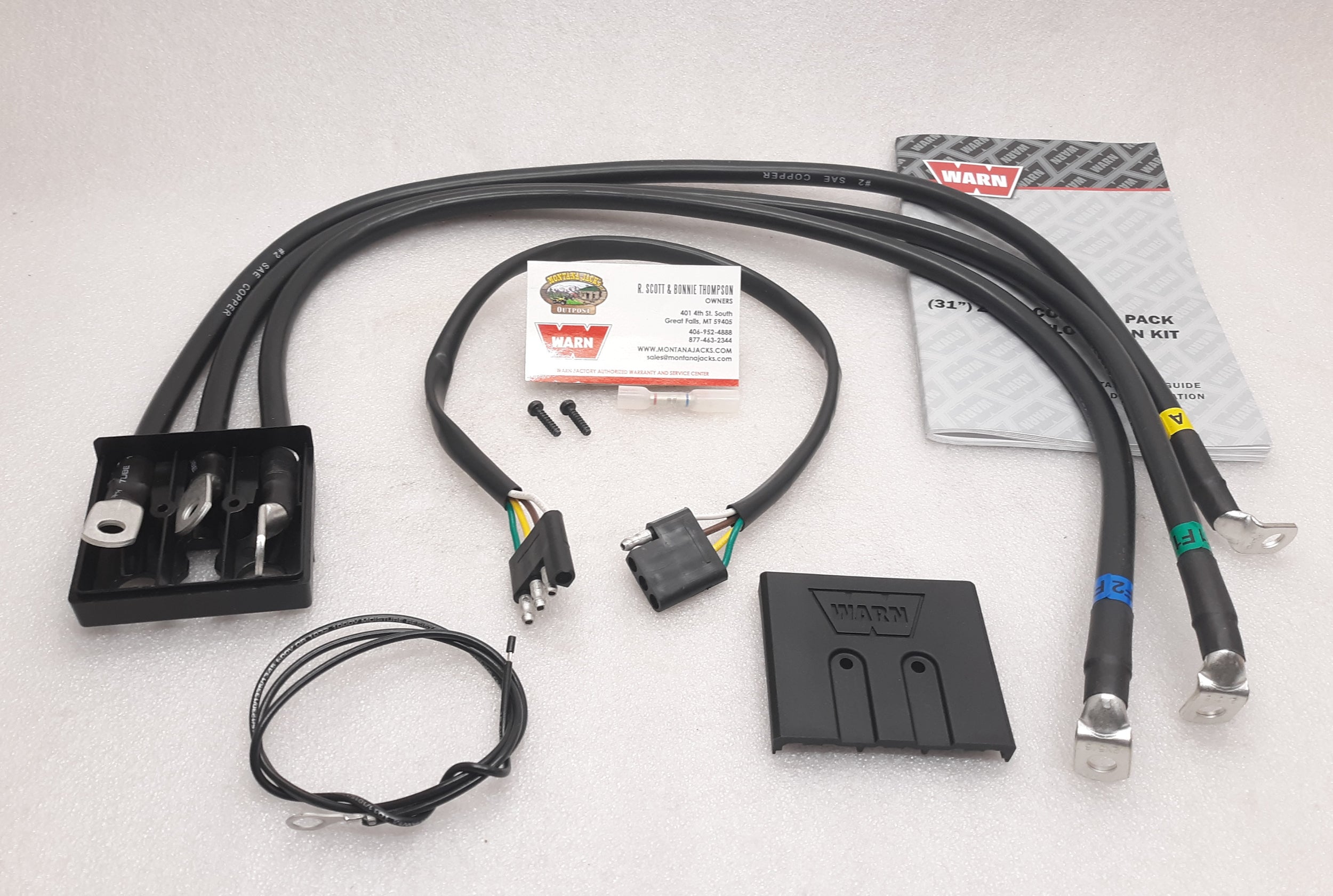 WARN 89965 ZEON Relocation Kit, Short, no bracket, FREE SHIPPING