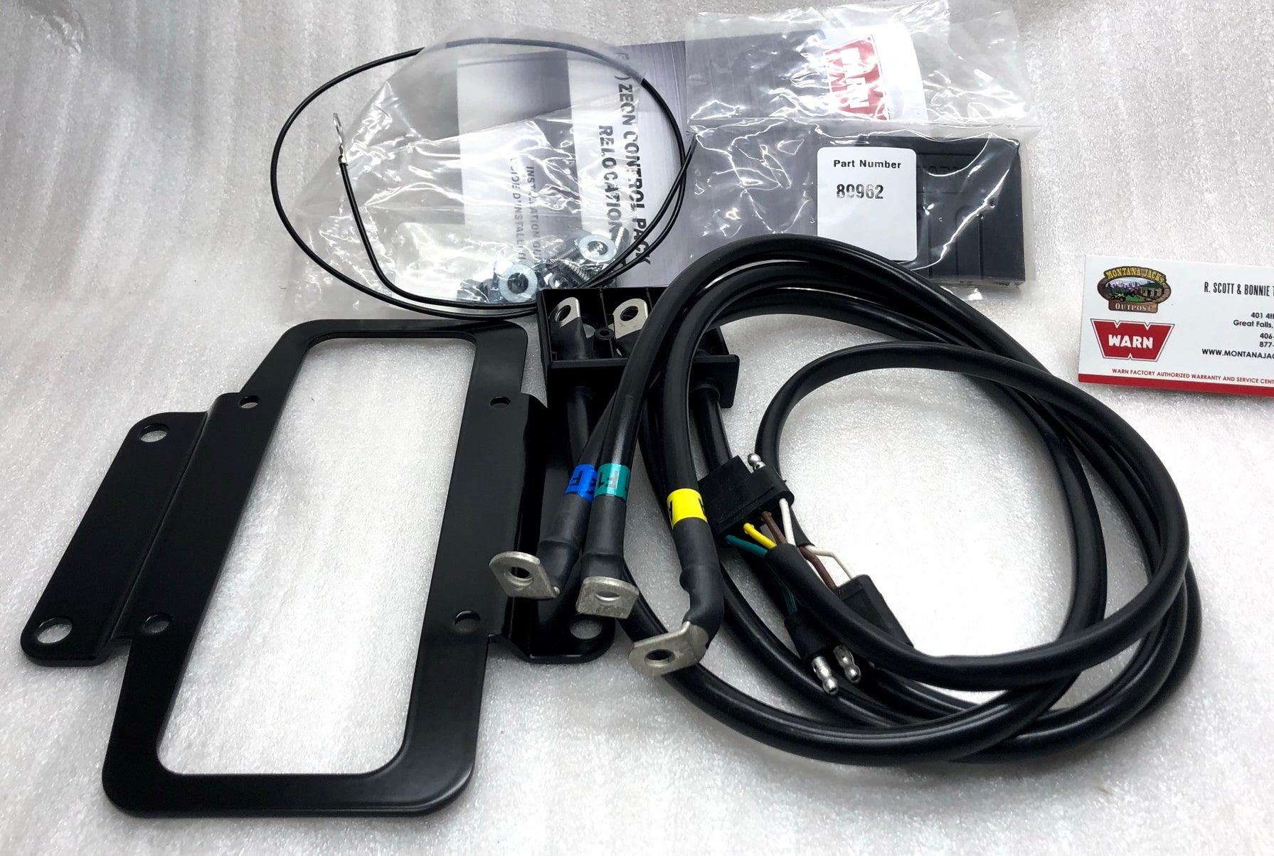 WARN 89970 Zeon Winch Control Relocation Kit 31", FREE SHIPPING