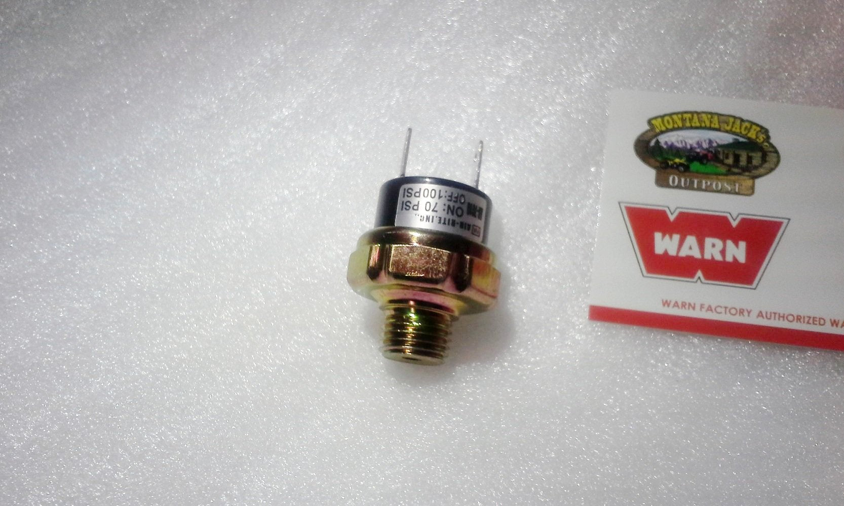 WARN 91649 Air Pressure Switch for PowerPlant 9.5 & 12 Winches