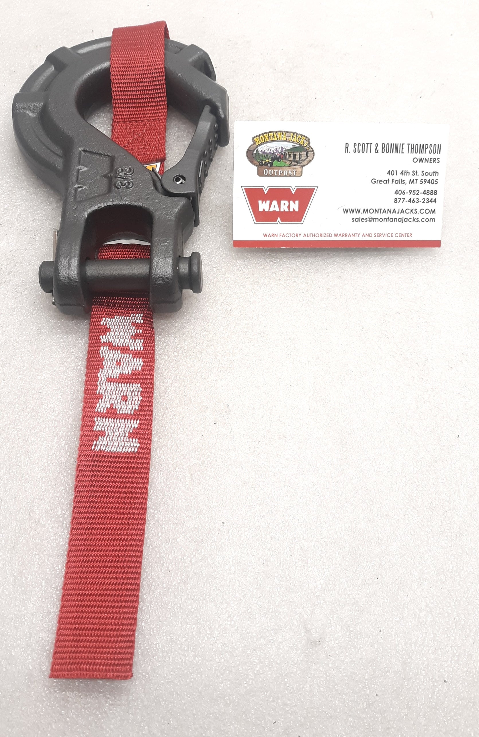 WARN 92090 Epic 3/8" Premium Winch Hook, FREE SHIPPING! — Montana Jacks