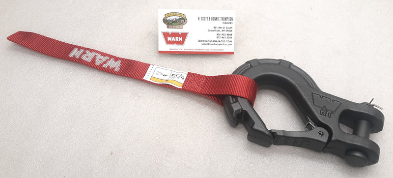 WARN 92091 Epic 1/2" Premium Winch Hook, for winches up to 18000 lb capacity