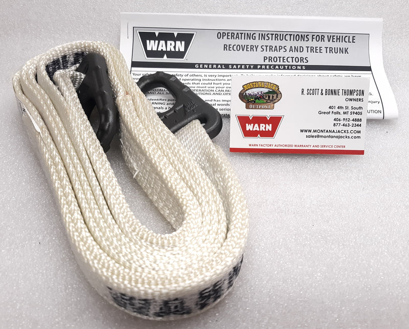 WARN 92094 Epic Premium Tree Trunk Protector, 7200 lb. rating, 1" x 8'