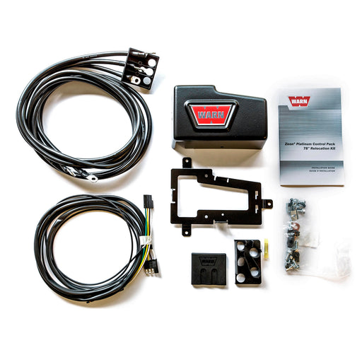 WARN 92193 Control Pack Relocation Kit (long kit)