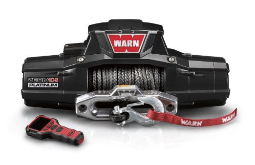WARN 92815 ZEON 10-S Platinum Winch w/Spydura Synthetic rope