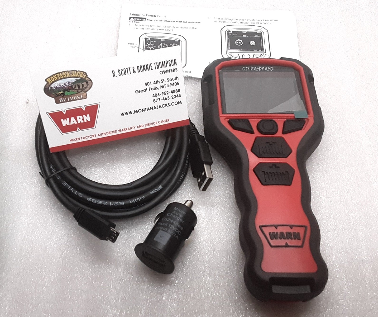 WARN 93043 Advanced Wireless Remote Control, FREE SHIPPING