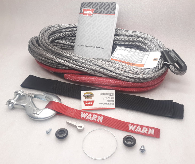 WARN Spydura Pro 93326 - Cavo di prolunga sintetico per verricello con estremità ad anello, diametro 7/16 x lunghezza 15,2 m, capacità 9 tonnellate (8,2 kg WARN Spydura Pro 93326 - Cavo di prolunga sintetico per verricello con estremità ad anello, diametro 7/16 x lunghezza 15,2 m, capacità 9 tonnellate (8,2 kg