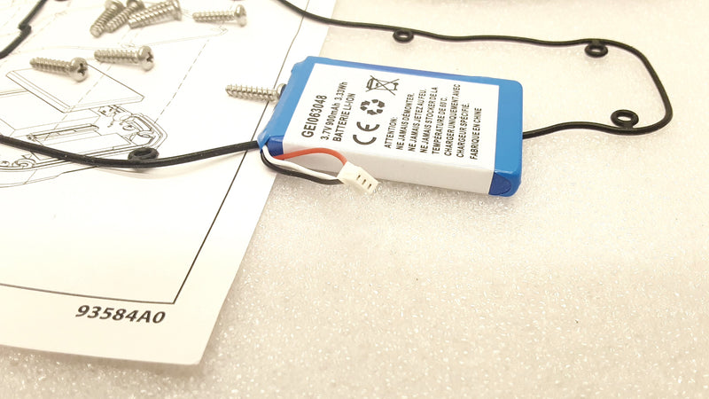 WARN 93334 Replacement Remote Battery for ZEON Platinum 93043