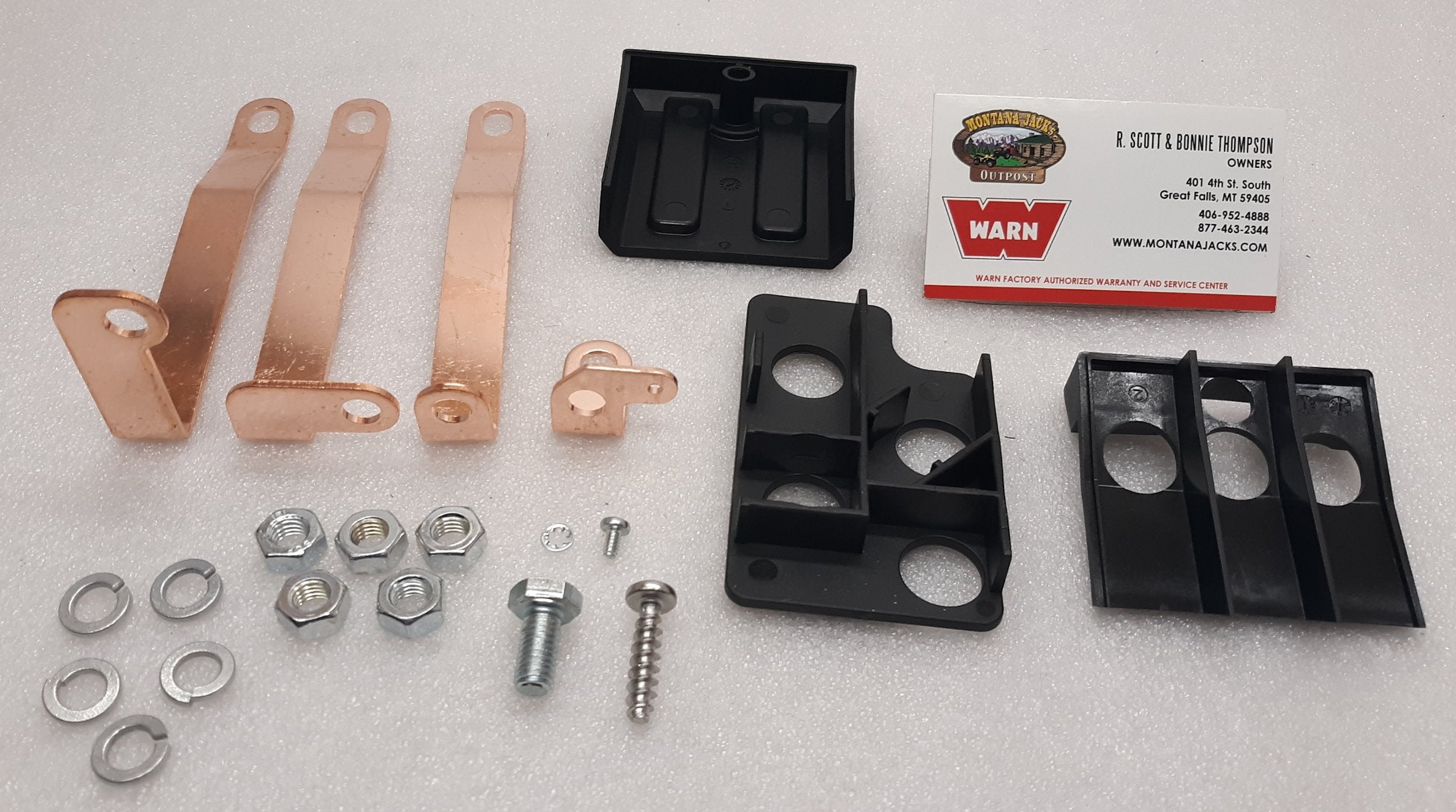 WARN 93428 Buss Bars for ZEON Platinum Winch — Montana Jacks Outpost
