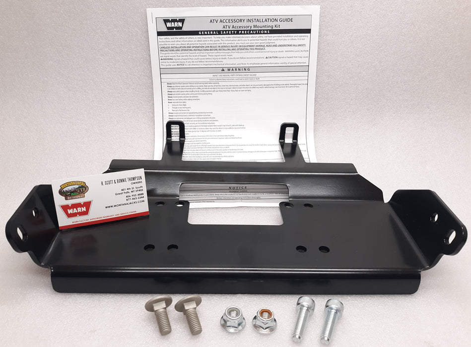 Warn 93790 WARN Winch Mount Kit for 201622 Honda Pioneer 1000