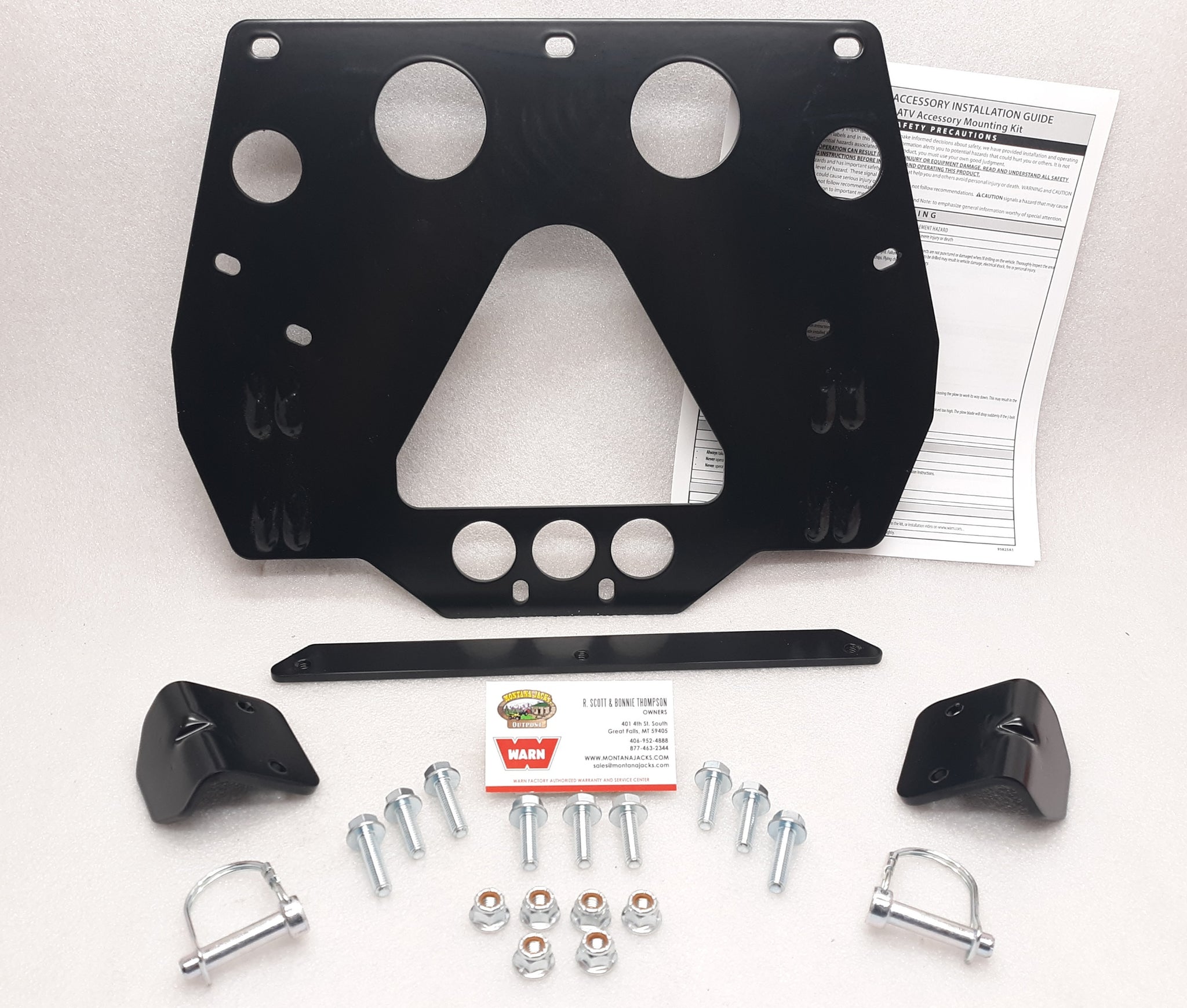 Polaris ATV Plow Mounting Systems — Montana Jacks Outpost