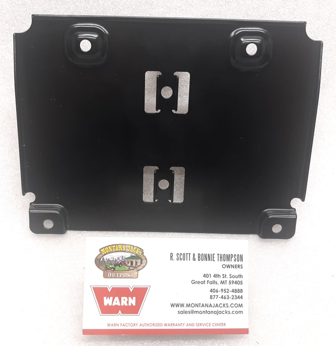 Warn 97890 Control Pack Relocation Adapter Plate for Gen II VR Series Winches