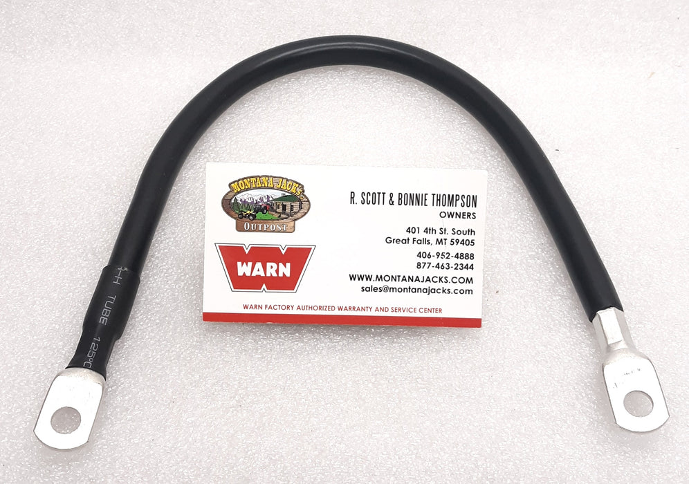 WARN 98383 Control Pack Cable, 2 ga. 16 inch