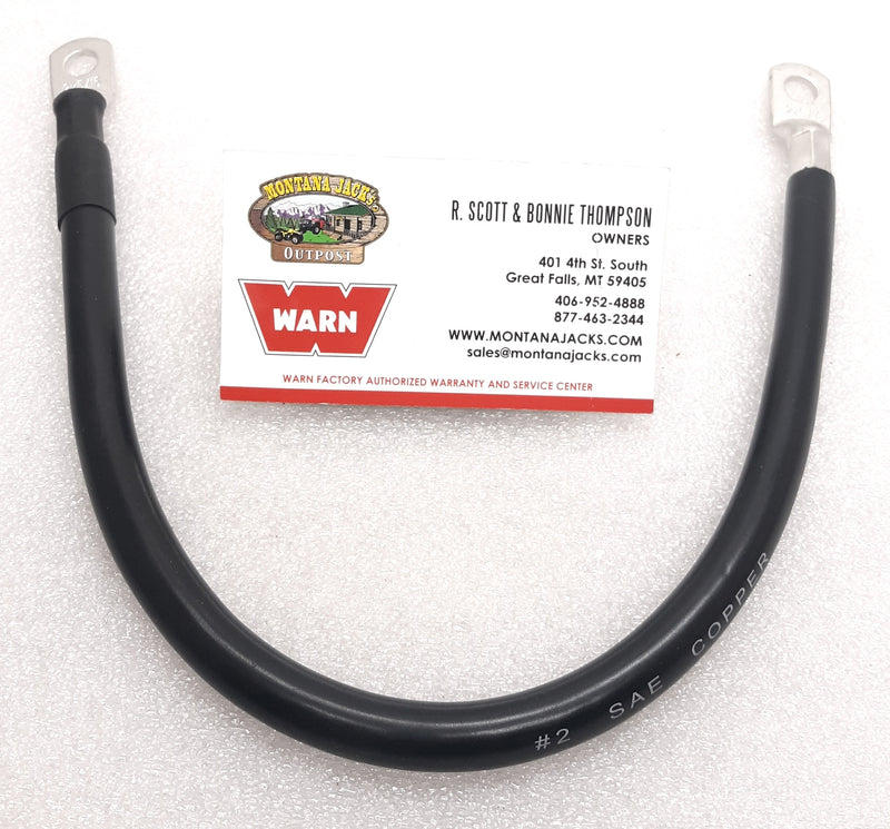 WARN 98383 Control Pack Cable, 2 ga. 16 inch