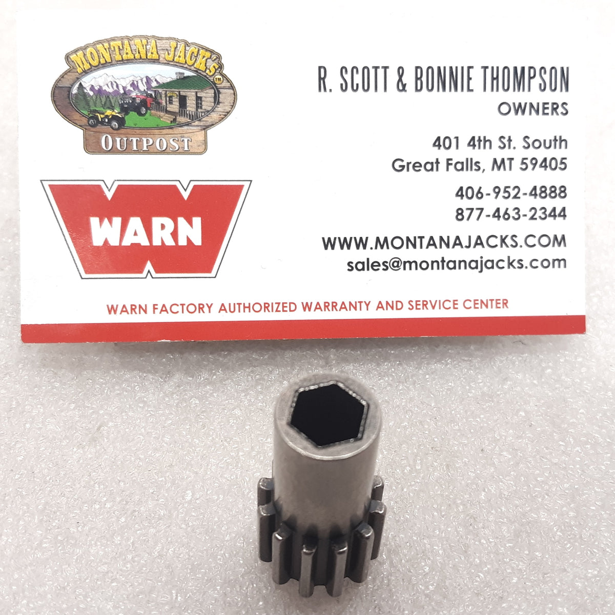 WARN 98427 Sun Gear 12 Tooth, Stage 1, FREE SHIPPING over $35.00