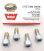 WARN 98483 Bolt Kit for Hydraulic Winch Motor,  3/8-16 X 3/4"