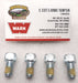 WARN 98483 Bolt Kit for Hydraulic Winch Motor,  3/8-16 X 3/4"