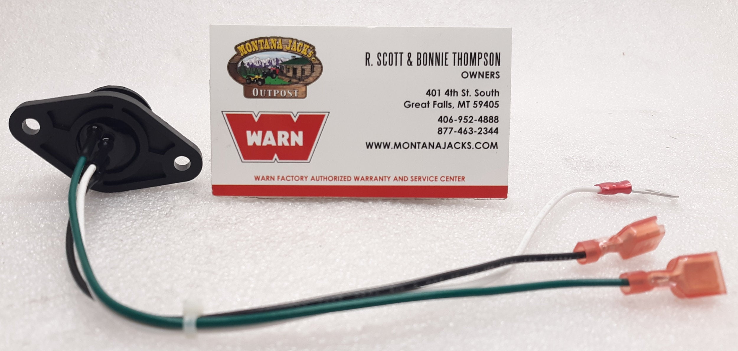WARN 98486 Remote Control Socket for Series Industrial Winch, DC
