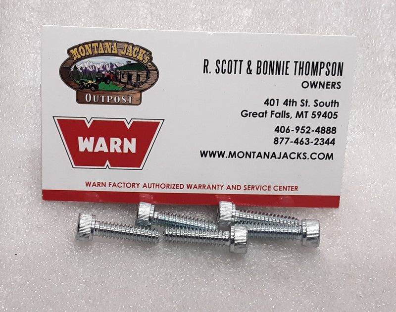 WARN 98487 Cap Screws, Socket Head, 10-24 x 3/4, for 9.5ti, 9.5cti Winch, 5 Pack