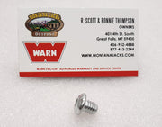WARN 98497 Button Head Cap Screw 5/16-18 x 3/8" for 16.5ti