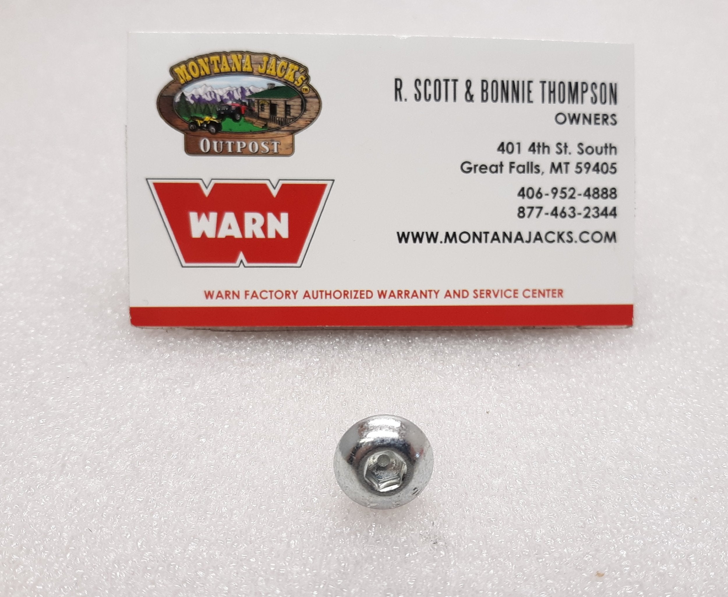 WARN 98497 Button Head Cap Screw 5/16-18 x 3/8