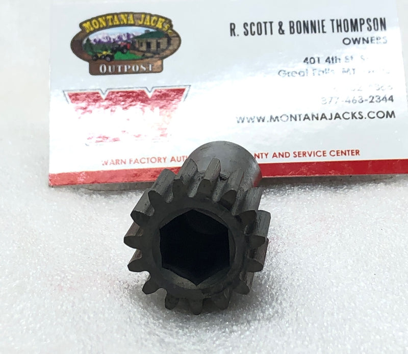 WARN 98508 Winch Sun Gear, 15 tooth, Series 9-C, 12-A, 12-C, 15-A Hydraulic