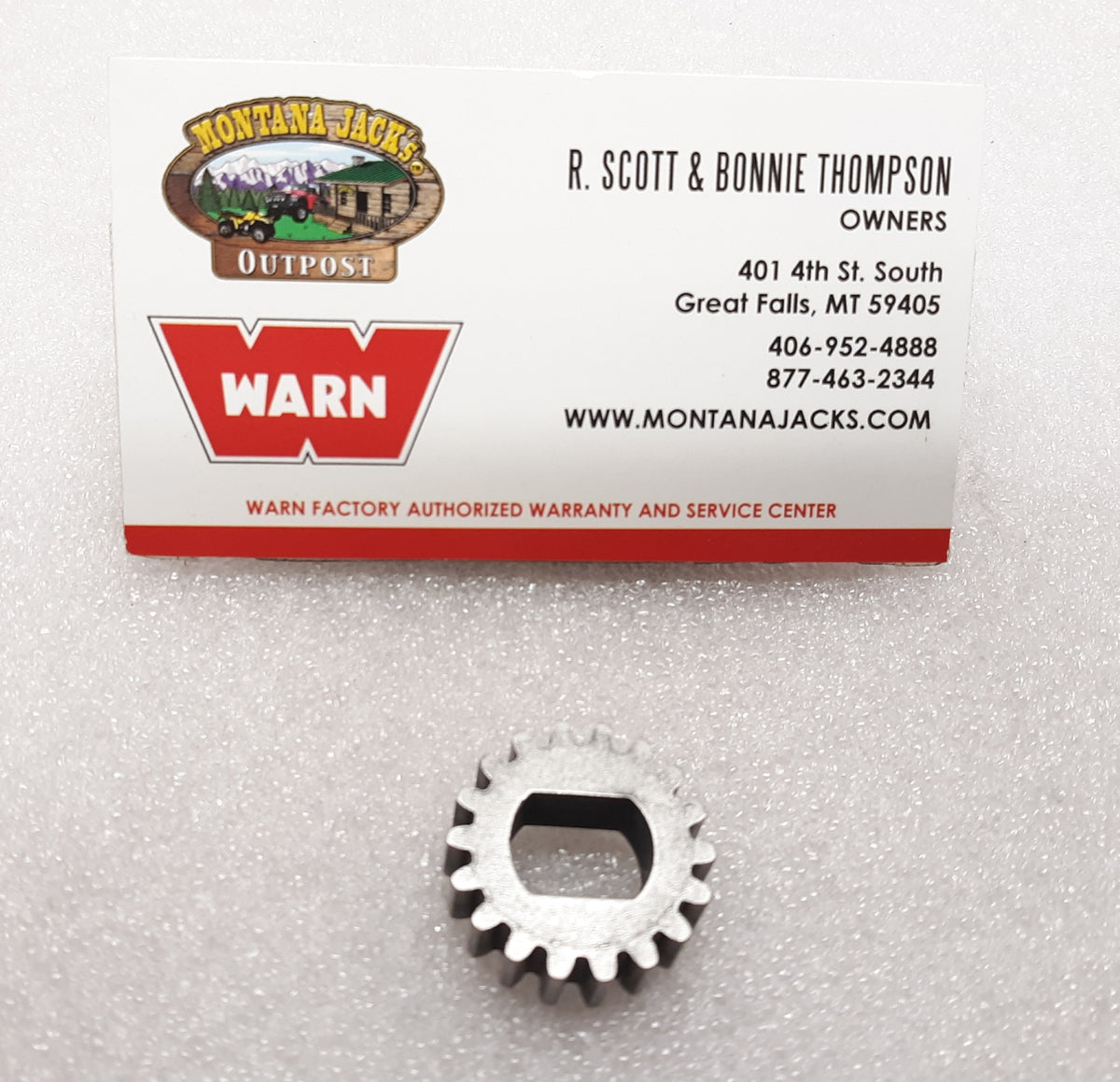 WARN 98539 Hoist Input Gear for DC1600, DC2000 — Montana Jacks Outpost